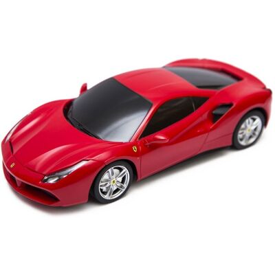 Ferrari 488 GTB skala 1:24 Rastar 76000 samochód sterowany czerwony Ferrari 488 GTB skala 1:24 Rastar 76000 samochód sterowany czerwony