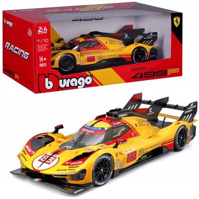 Bburago 16304 Ferrari Racing 499P LMH 2024 - Zabawka Bburago 16304 Ferrari Racing 499P LMH 2024 - Zabawka