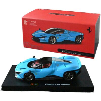 Model Ferrari - Niebieski - 1:43 - Model samochodu Model Ferrari - Niebieski - 1:43 - Model samochodu
