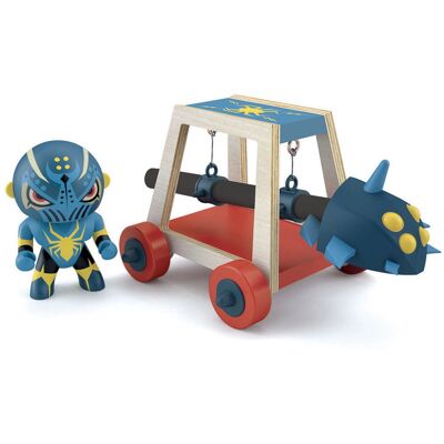 Djeco Arty Toys - Rycerz Pająk i Baranek Djeco Arty Toys - Rycerz Pająk i Baranek