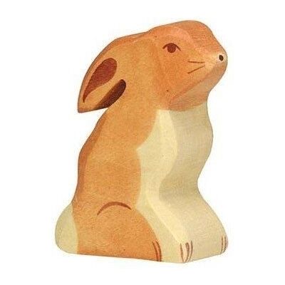 Funko Figurka drewniana Holztiger - Zając siedzący - Marki HOLZTIGER - Dla dzieci od 3 roku życia - Wnętrze Funko Figurka drewniana Holztiger - Zając siedzący - Marki HOLZTIGER - Dla dzieci od 3 roku życia - Wnętrze