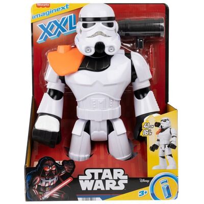 Figurka Klon Stormtrooper Star Wars Xxl Imaginext Fisher Price Strzelająca Figurka Klon Stormtrooper Star Wars Xxl Imaginext Fisher Price Strzelająca