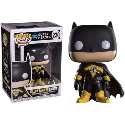Funko Figurka POP DC Comics żółta latarnia Batman metaliczna ekskluzywna Funko Figurka POP DC Comics żółta latarnia Batman metaliczna ekskluzywna