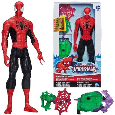 Figurka SPIDERMAN GOBLIN ATTACK 30cm HASBRO zestaw strzela harpunem A8343 Figurka SPIDERMAN GOBLIN ATTACK 30cm HASBRO zestaw strzela harpunem A8343
