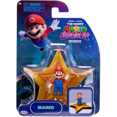 Jakks Pacific Figurka Super Mario Galaxy Mario 4cm Jakks Pacific Figurka Super Mario Galaxy Mario 4cm