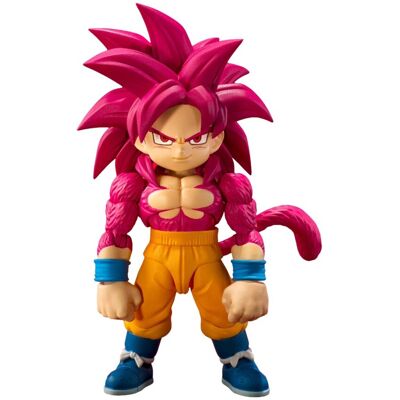 Bandai Figurka Super Saiyan 4 Goku Mini Dragon Ball Daima S.H. Figuarts 8 cm Bandai Figurka Super Saiyan 4 Goku Mini Dragon Ball Daima S.H. Figuarts 8 cm