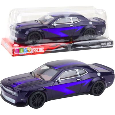 Lean Toys Fioletowy dla Dzieci Samochód Sportowy z Napędem Lean Toys Fioletowy dla Dzieci Samochód Sportowy z Napędem