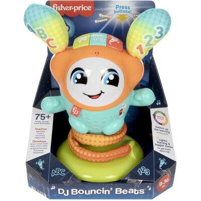 Mattel Fisher - Price Taneczny DJ, Polska wersja, dla dzieci 9 mies.+ HND41 Mattel Fisher - Price Taneczny DJ, Polska wersja, dla dzieci 9 mies.+ HND41