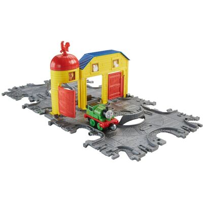 Fisher Price Thomas & Friends Take-n-Play Farm Tile Tracks z pociągiem Percy Fisher Price Thomas & Friends Take-n-Play Farm Tile Tracks z pociągiem Percy