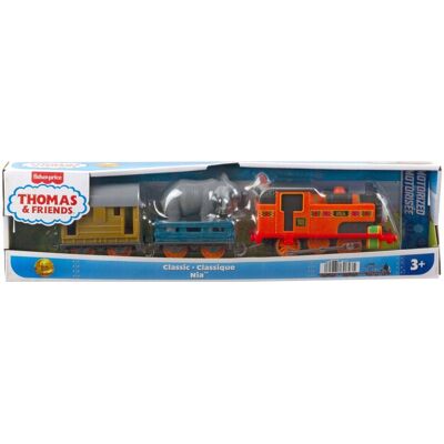 Fisher Price I PRZYJACIELE LOKOMOTYWA NIA z napędem, 2 wagony JFV77 Fisher Price I PRZYJACIELE LOKOMOTYWA NIA z napędem, 2 wagony JFV77