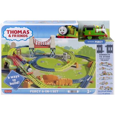 Mattel Fisher - Price Tomek I Przyjaciele Piotruś, Torów 6 W 1, Dla Dzieci 3+ Hhn26 Mattel Fisher - Price Tomek I Przyjaciele Piotruś, Torów 6 W 1, Dla Dzieci 3+ Hhn26