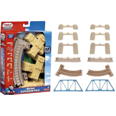 Fisher Price Fisher Tomek i przyjaciele zestaw torów 12 el. T0211 Fisher Price Fisher Tomek i przyjaciele zestaw torów 12 el. T0211