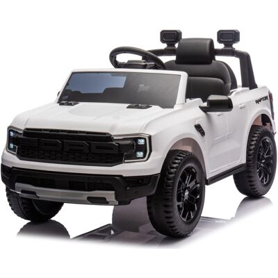 Sun Baby Ford Raptor Auto Na Akumulator Dla Dzieci Suv Jeździk Elektryczny Pilot Led Mp3 Biały Sun Baby Ford Raptor Auto Na Akumulator Dla Dzieci Suv Jeździk Elektryczny Pilot Led Mp3 Biały