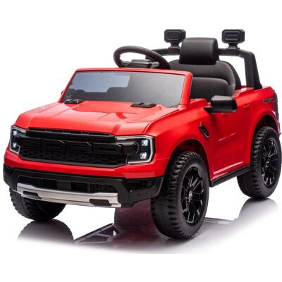Sun Baby Ford Raptor Auto Na Akumulator Dla Dzieci Suv Jeździk Elektryczny Pilot Led Mp3 Czerwony Sun Baby Ford Raptor Auto Na Akumulator Dla Dzieci Suv Jeździk Elektryczny Pilot Led Mp3 Czerwony