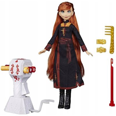 Mattel FROZEN Kraina Lodu 2 Lalka z lokówką - ANNA Hasbro Mattel FROZEN Kraina Lodu 2 Lalka z lokówką - ANNA Hasbro