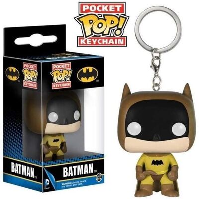 Funko - Figurine Batman 75th Anniversaire - Batman Yellow Pocket Pop 4 cm - 0849803064341 Funko - Figurine Batman 75th Anniversaire - Batman Yellow Pocket Pop 4 cm - 0849803064341