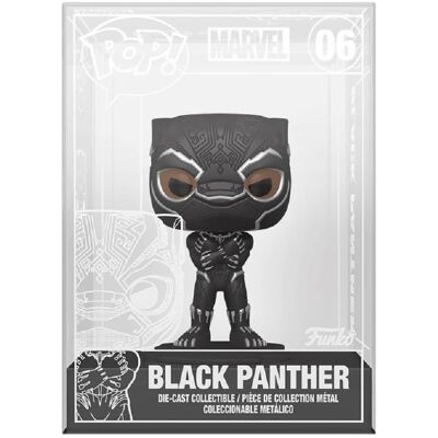 Funko Pop Die Cast Black Panther Exclusive 06 Funko Pop Die Cast Black Panther Exclusive 06