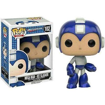 Funko Pop Games Mega Man Ice Slasher Ekskluzywna odmiana figurki winylowej autorstwa Megamana Funko Pop Games Mega Man Ice Slasher Ekskluzywna odmiana figurki winylowej autorstwa Megamana