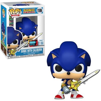 Funko Pop! Games Sonic with Caliburn figurka winylowa, edycja limitowana 2025, 9,7 cm Funko Pop! Games Sonic with Caliburn figurka winylowa, edycja limitowana 2025, 9,7 cm