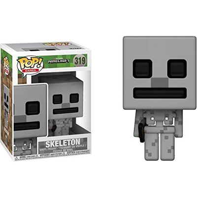 Funko Pop! Gry Minecraft Skeleton - Kolekcjonerska figurka winylowa - Pomysł na prezent - Oficjalny towar - Zabawki dla dzieci i dorosłych - Fani gi.. Funko Pop! Gry Minecraft Skeleton - Kolekcjonerska figurka winylowa - Pomysł na prezent - Oficjalny towar - Zabawki dla dzieci i dorosłych - Fani gi..