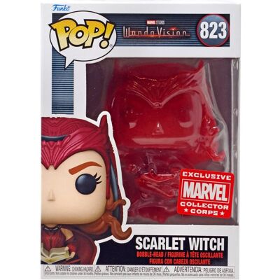 Funko POP! Marvel Collector Corps Exclusive Scarlet Witch #823 z bezpłatnym akrylowym etui Funko POP! Marvel Collector Corps Exclusive Scarlet Witch #823 z bezpłatnym akrylowym etui