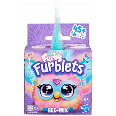 Furby Furblets Interaktywna maskotka Ree-Mix Hasbro G1401 Furby Furblets Interaktywna maskotka Ree-Mix Hasbro G1401