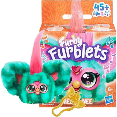 Furby Furblets Mello-Nee Interaktywna Maskotka 45 Dźwięków Hasbro Furby Furblets Mello-Nee Interaktywna Maskotka 45 Dźwięków Hasbro
