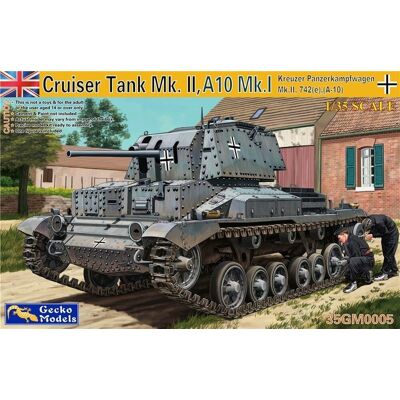 GECKO MODELS - M.II Sd Kfz 742(e) A10 - Plastikowy model GECKO MODELS - M.II Sd Kfz 742(e) A10 - Plastikowy model