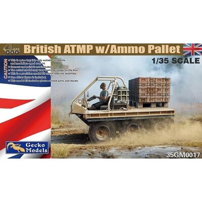 Inny producent Gecko Models 35GM0017 British ATMP wAmmo Pallet 1/35 Inny producent Gecko Models 35GM0017 British ATMP wAmmo Pallet 1/35