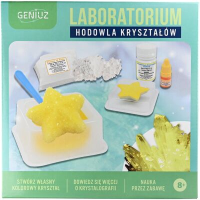 Empik Geniuz, Laboratrium Krzyształów - zestaw naukowy Empik Geniuz, Laboratrium Krzyształów - zestaw naukowy