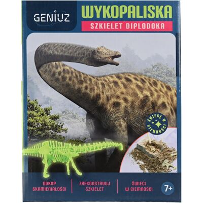 Empik Geniuz, Wykopaliska Diplodok - zestaw naukowy Empik Geniuz, Wykopaliska Diplodok - zestaw naukowy
