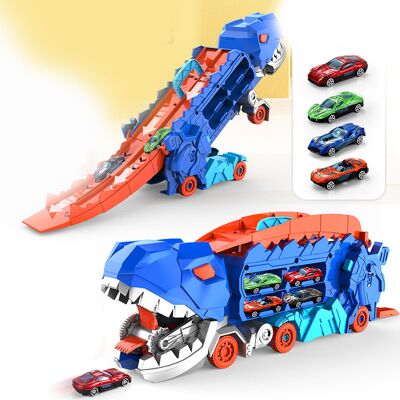 inna (Inny) Gigantyczny tyranozaur Zabawkowy samochód Bimorf Tor transportera Prezent inna (Inny) Gigantyczny tyranozaur Zabawkowy samochód Bimorf Tor transportera Prezent