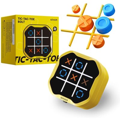 GiiKER Tic Tac Toe Bolt, ręczna konsola do puzzli 3 w 1, przenośna gra podróżna GiiKER Tic Tac Toe Bolt, ręczna konsola do puzzli 3 w 1, przenośna gra podróżna