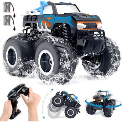 Inny producent Gindoly Zdalnie sterowany samochód, 2,4 GHz, monster truck, 4WD 15+ km/h, hobby, offroad, samochód RC, wodoszczelny, samochód terenowy, z 2 bateriam.. Inny producent Gindoly Zdalnie sterowany samochód, 2,4 GHz, monster truck, 4WD 15+ km/h, hobby, offroad, samochód RC, wodoszczelny, samochód terenowy, z 2 bateriam..