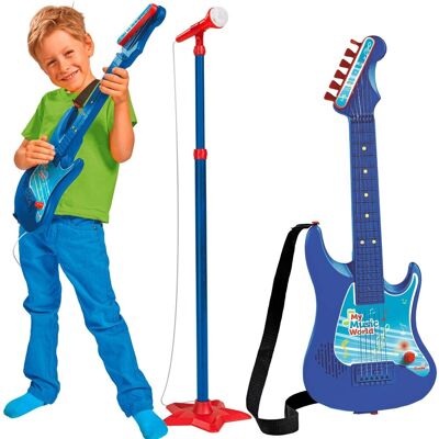 Gitara dla dzieci z mikrofonem, Simba, My Music World Gitara dla dzieci z mikrofonem, Simba, My Music World