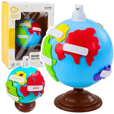 LEANToys Globus interaktywny dla malucha LEANToys Globus interaktywny dla malucha