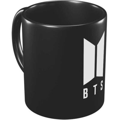 Grupo Erik Bts Logo Biały Kubek 350 Ml Grupo Erik Bts Logo Biały Kubek 350 Ml