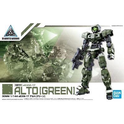 Bandai Gundam - 30Mm 1/144 Eexm-17 Alto Green - Model Kit Bandai Gundam - 30Mm 1/144 Eexm-17 Alto Green - Model Kit