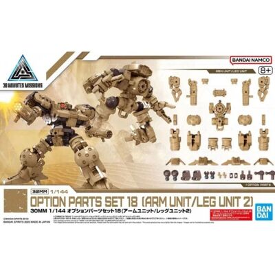 Bandai gundam - 30mm 1/144 option parts set 18 - model kit Bandai gundam - 30mm 1/144 option parts set 18 - model kit