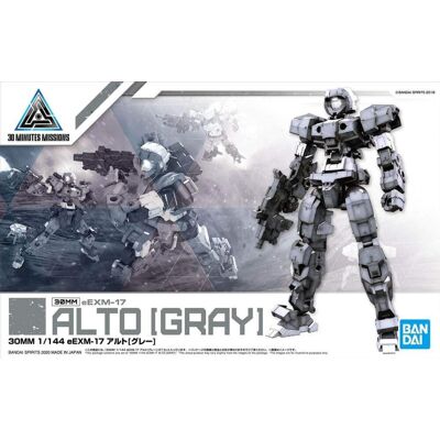 Bandai Gundam - 30Mm Eexm-17 Alto Gray - Model Kit Bandai Gundam - 30Mm Eexm-17 Alto Gray - Model Kit
