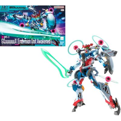 Bandai gundam - hg 1/144 gquuuuuux (endymion unit awakened) - model kit Bandai gundam - hg 1/144 gquuuuuux (endymion unit awakened) - model kit