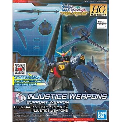 Bandai Gundam - Hg 1/144 Injustice Weapon - Model Kit 13Cm Bandai Gundam - Hg 1/144 Injustice Weapon - Model Kit 13Cm