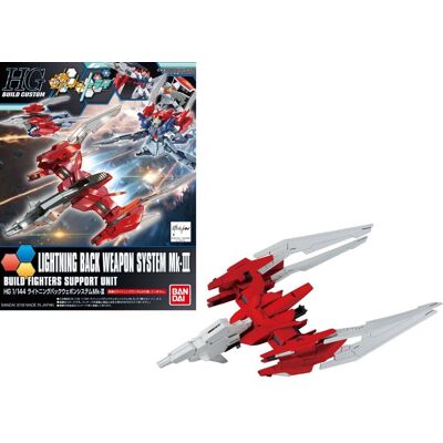 Bandai gundam - hgbc 1/144 lightning back weapon system mk-iii - model kit Bandai gundam - hgbc 1/144 lightning back weapon system mk-iii - model kit