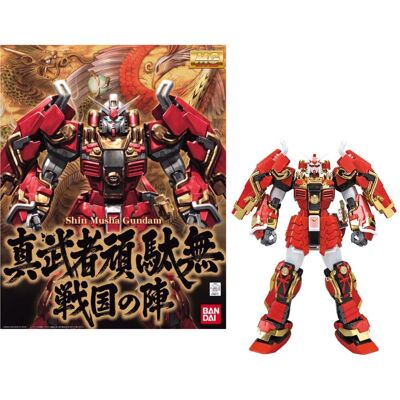 Bandai gundam - mg 1/100 shinmusha gundam sengoku no jin - model kit Bandai gundam - mg 1/100 shinmusha gundam sengoku no jin - model kit