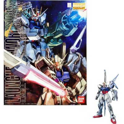 Bandai gundam - mg 1/100 strike gundam launcher / sword - model kit Bandai gundam - mg 1/100 strike gundam launcher / sword - model kit