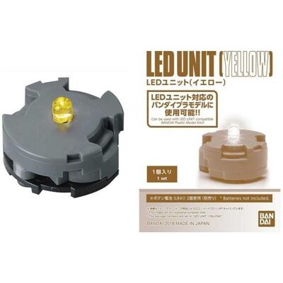 Bandai gundam - mg led unit yellow x1 - model kit accessory Bandai gundam - mg led unit yellow x1 - model kit accessory