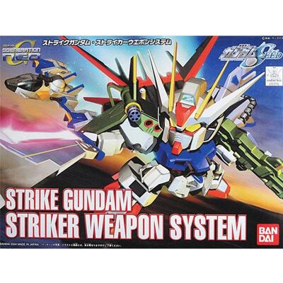 Bandai gundam - sd gundam strike gundam striker weapon system - model kit Bandai gundam - sd gundam strike gundam striker weapon system - model kit