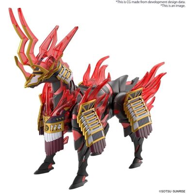 Bandai gundam - sdw heroes nobunaga's war horse - model kit Bandai gundam - sdw heroes nobunaga's war horse - model kit