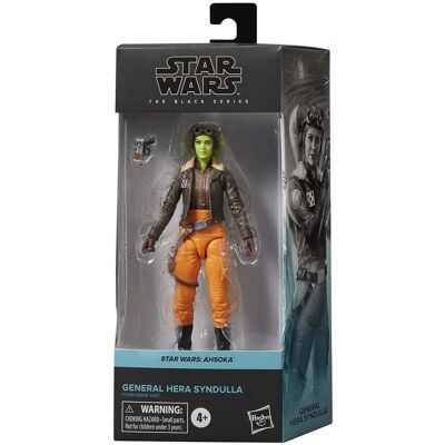 Grupo Erik Gwiezdne Wojny Czarna Seria Generał Hera Syndulla, Gwiezdne Wojny: Ahsoka 6-Calowe Figurki Grupo Erik Gwiezdne Wojny Czarna Seria Generał Hera Syndulla, Gwiezdne Wojny: Ahsoka 6-Calowe Figurki