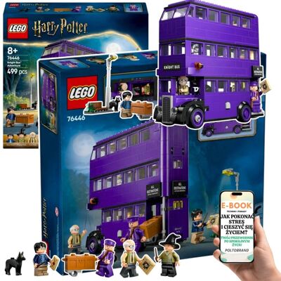 Harry Potter™ LEGO Błędny Rycerz™ 76446– Ekscytujący PREZENT dla Chłopca Syna Zestaw z figurkami i ruchomym wnętrzem + EBOOK-1 Harry Potter™ LEGO Błędny Rycerz™ 76446– Ekscytujący PREZENT dla Chłopca Syna Zestaw z figurkami i ruchomym wnętrzem + EBOOK-1